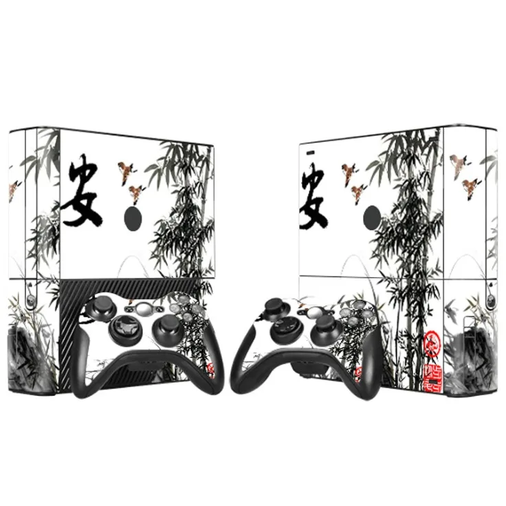 

Wholesale best price high quality vinyl skin decal for Xbox 360 E vinyl skins sticker