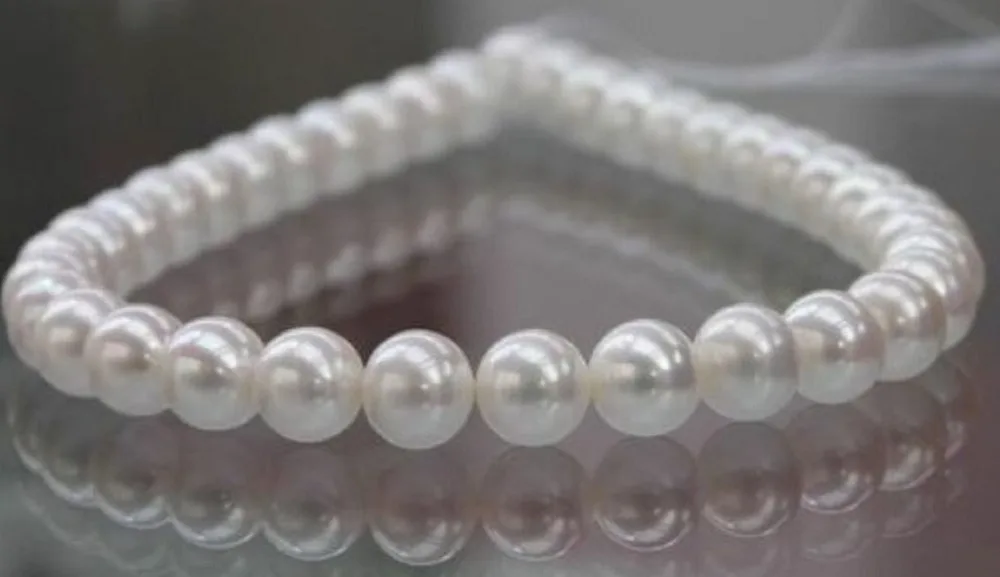

Free shipping Beautiful south sea Cultured + 10-11 mm white pearl necklace 17'' 14K