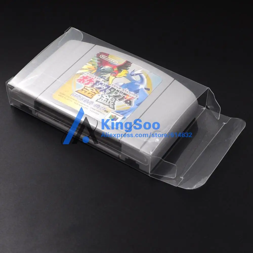Прозрачный картридж для игровых карт Nintendo 64 N64|box for|box boxbox for cards |