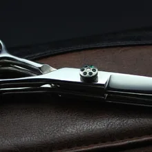 2 Слои Высокое качество 440C мода волосы ножницами, волос 2 лезвия Резка Ножницы