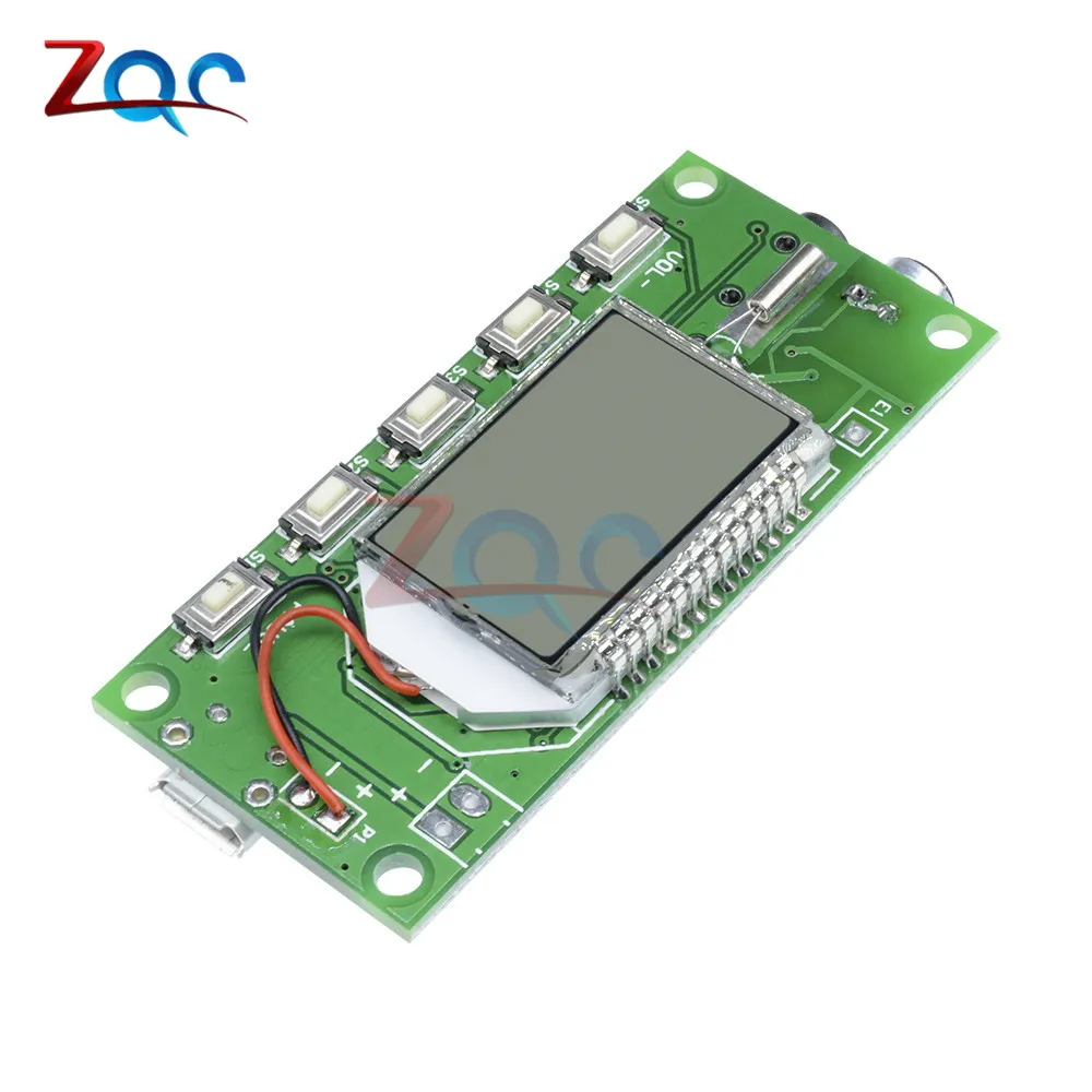 DSP PLL 87-108MHZ lcd FM Радио беспроводной микрофон стерео передатчик приемник модуль горячая Распродажа абсолютно
