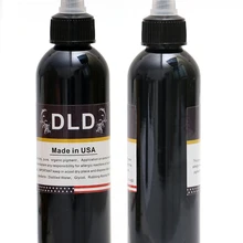 Мощные чернила для макияжа бровей черные временные чернила 2 унции чернила для татуировки Профессиональный перманентного пигмент для перманентного макияжа пигмент 60 мл