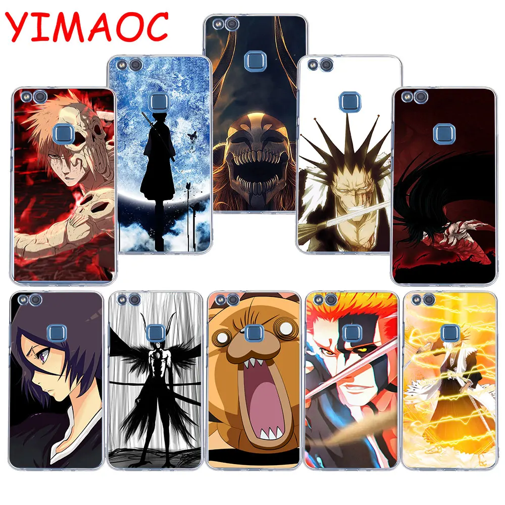 

YIMAOC 179z funny Bleach Anime Soft TPU Case for Huawei P20 Pro P10 P9 P8 Lite P Smart Mate 10 lite 20 pro