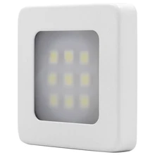 1 шт. ультра тонкая поверхность квадратный светодиодный фонарь светодиодный офисный светильник интеллектуальная форма светодиодный светильник для шкафа с адаптером 1 шт. Магнитный светодиодный светильник