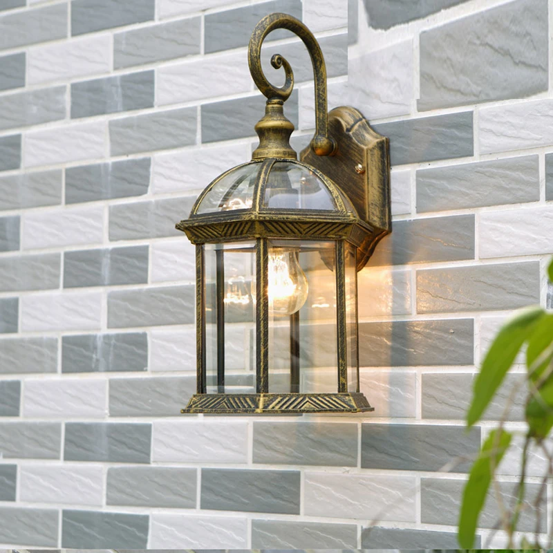 Outdoor Wall Lamp Balcony Wall Waterproof Wall Lights Garden Exterior Waterproof Wall Led