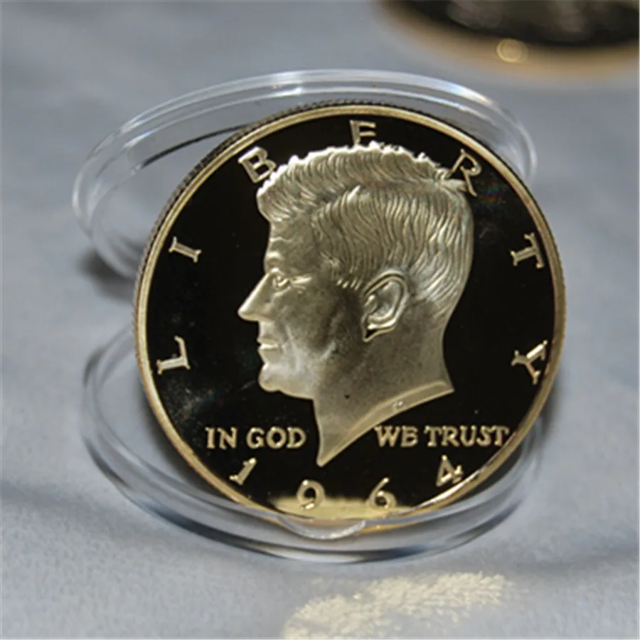 3 шт./лот, 1967 американский золотой плакированный Орел Свобода монеты