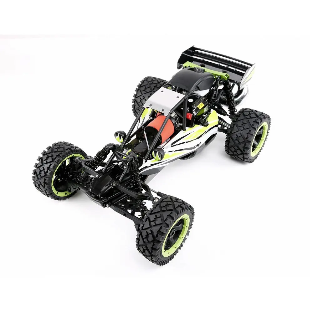 Rovan Q-Rc автомобиль 1/5 задний 29CC газ 2 тактный двигатель багги с симметричный рулевое управление игрушки нет Батарея большом масштабе с передатчиком - Цвет: Зеленый