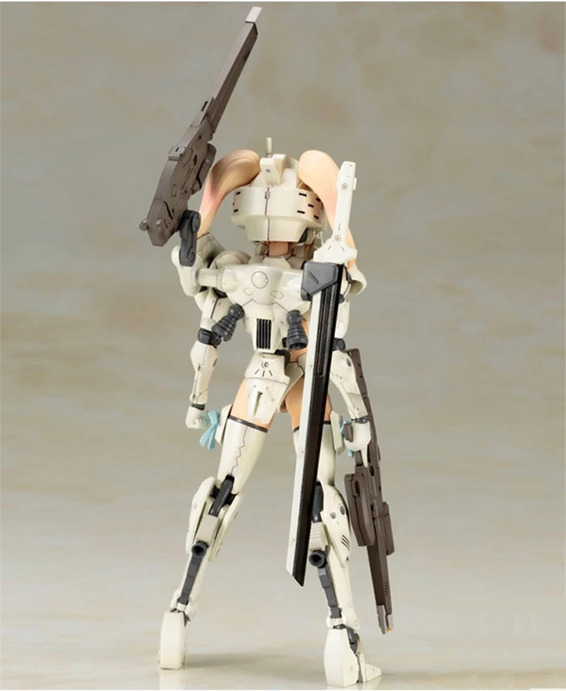 Оригинал Kotobukiya аниме рамка руки девушка белый тигр собранная фигурка
