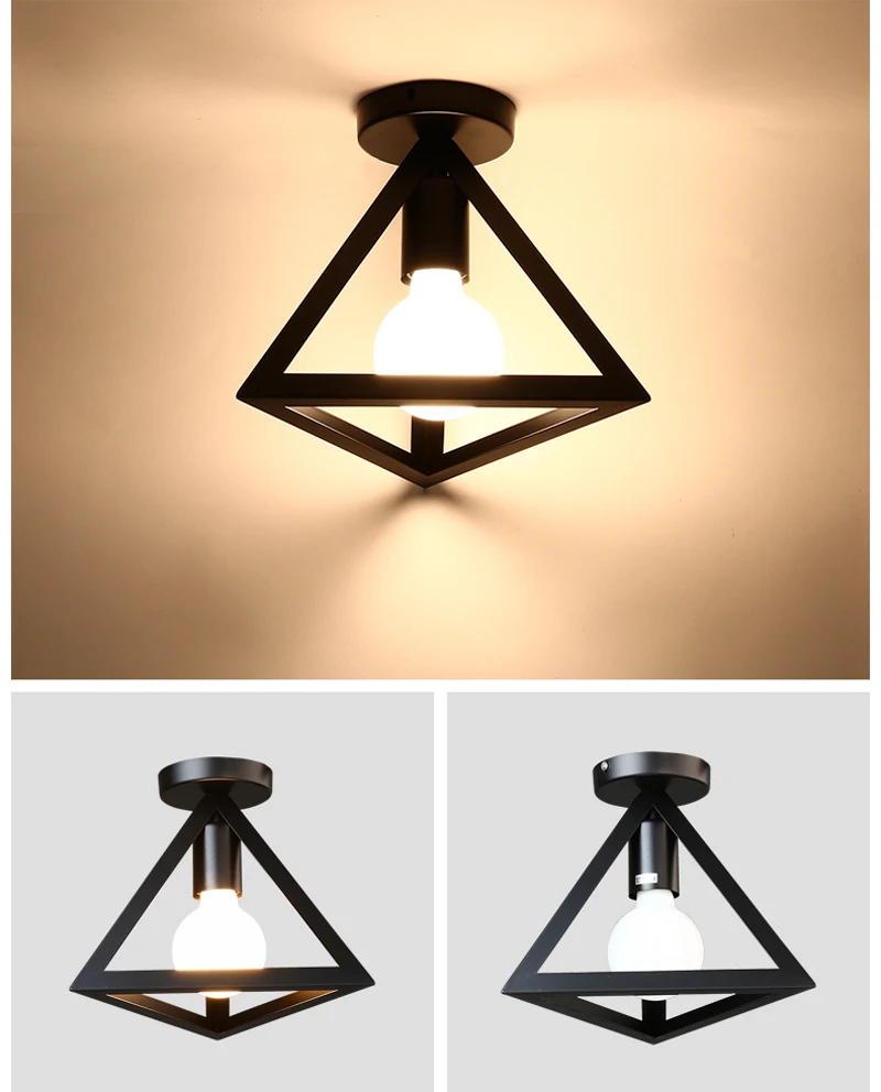 Lâmpada do Teto para Sala Sala de Estar Forjado do Vintage Corredor para Sala de Estar Luz de Teto de Estar Quarto Nordic Ferro Retro Corredor Corredor para Bar 8 Luzes de teto
