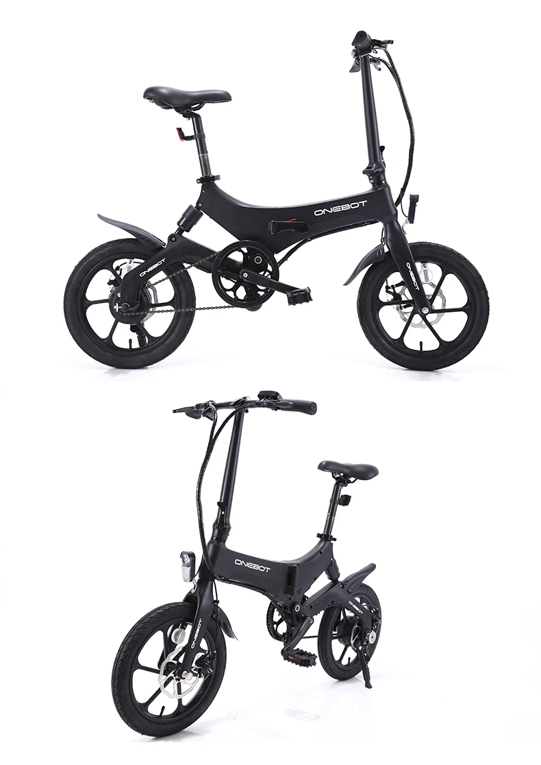 Best 16 inch folding electric bike lightweight alloy ebike 36V250W Frame suspension Hidden lithium battery mini smart bicycle 17