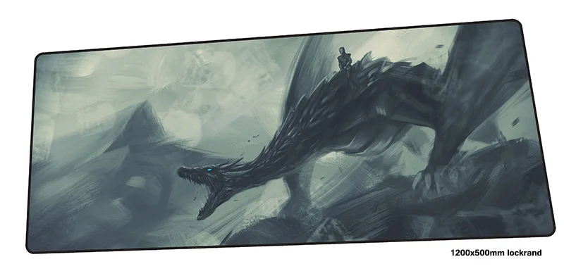 Игровой коврик для мыши Game of Thrones 1200x500 мм Лидер продаж игровой коврик для мыши геймерский коврик высококачественный игровой компьютерный стол padmouse коврики для игровой клавиатуры - Цвет: Size 1200x500mm