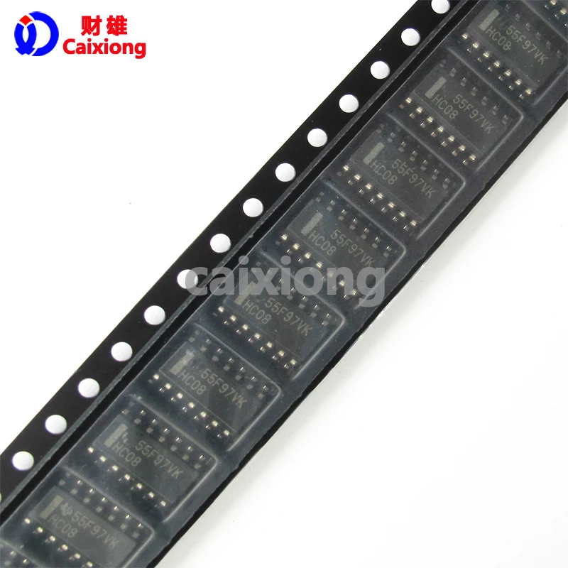 10 шт. новые оригинальные 74HC08D SN74HC08DR SN74HC08 SMD logic ics IC GATE и 4CH 2-INP SOP-14 | Электроника