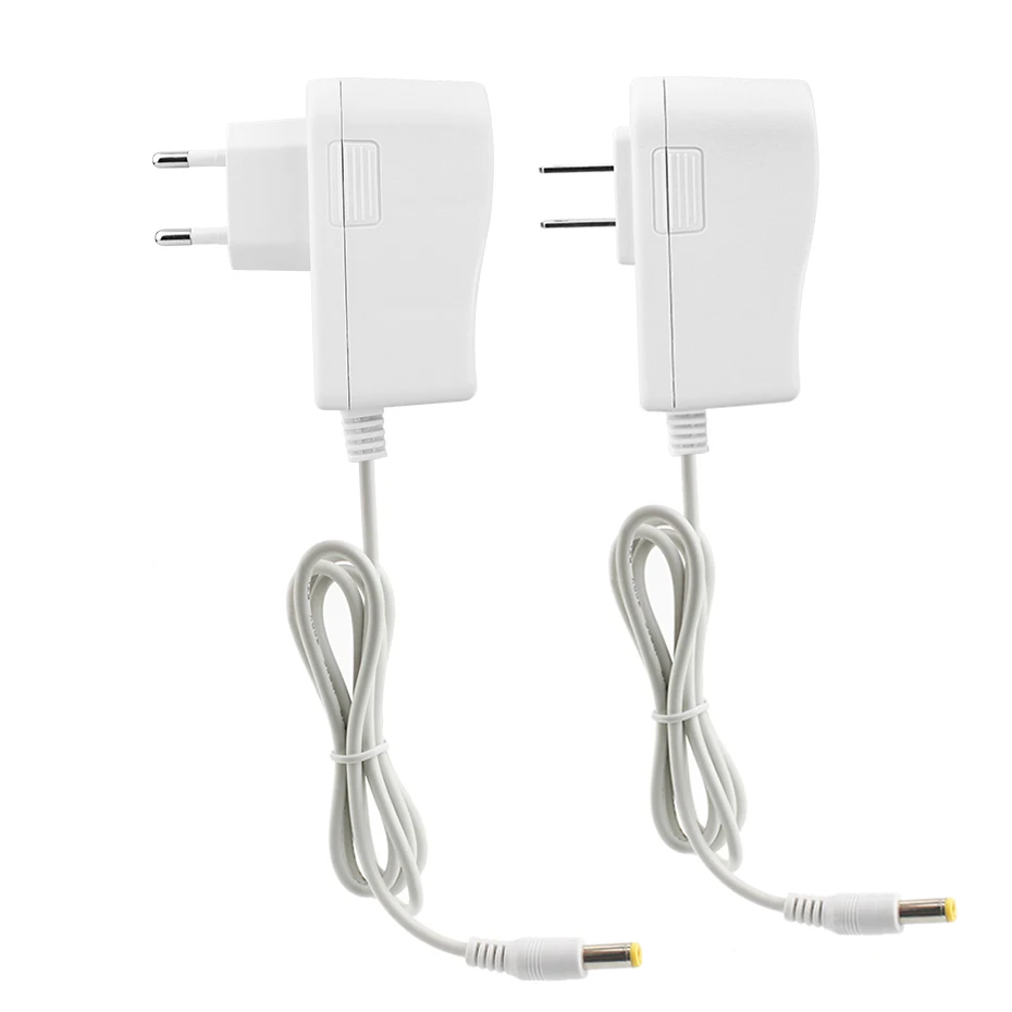 

1 x 24W EU US Plug Driver Adapter AC 110V 220V to DC 12V 2A 5.5*2.1mm Lighting Transformers LED Strip Light 3528 Power Supply