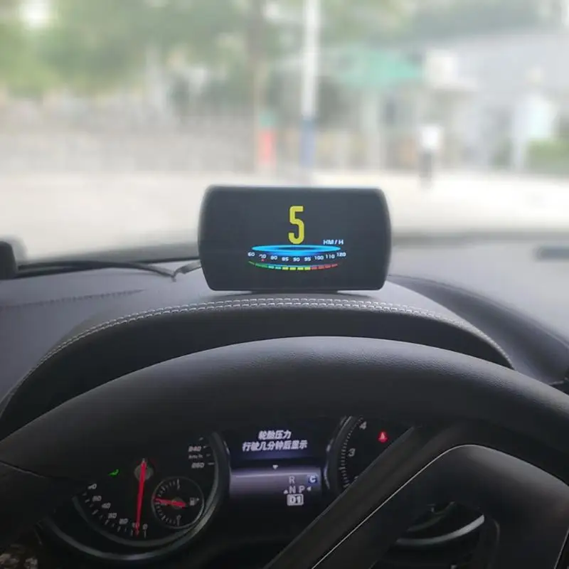 

T800 TFT LCD Car HUD OBD2 Head Up Display Dashboard Speedometer Over Speed Alarm Warning System Projector Digital Monitor new