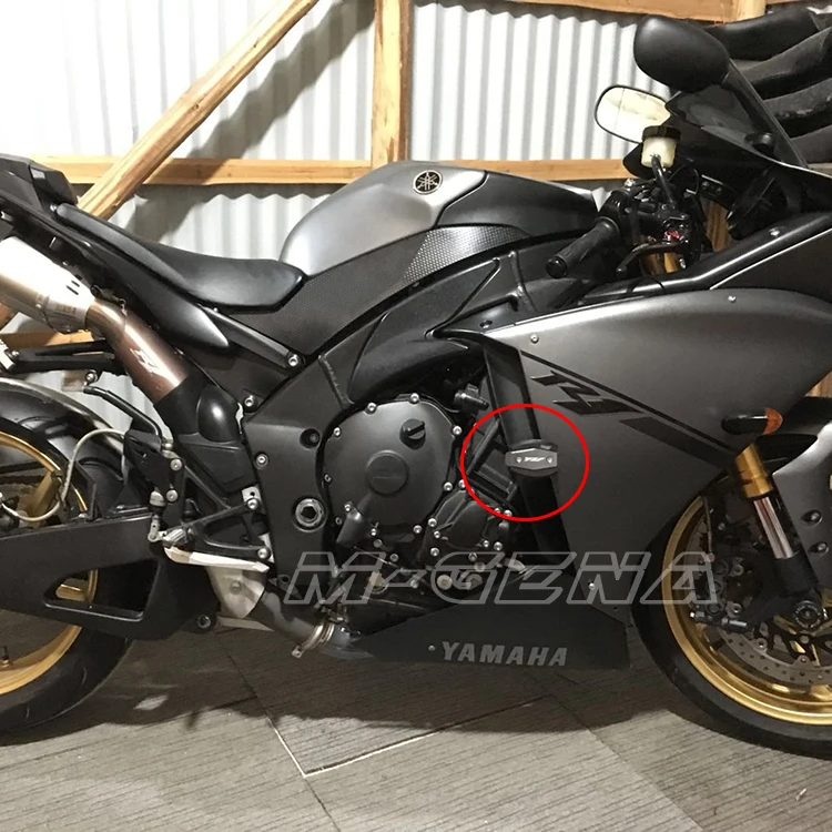 Мотоцикл с ЧПУ ночлега рамки ползунок защитная решетка для YZF1000 YZF 1000 R1 YZF1000R1 YZFR1 YZF-R1 09, 10, 11, 12, 13, 14 лет