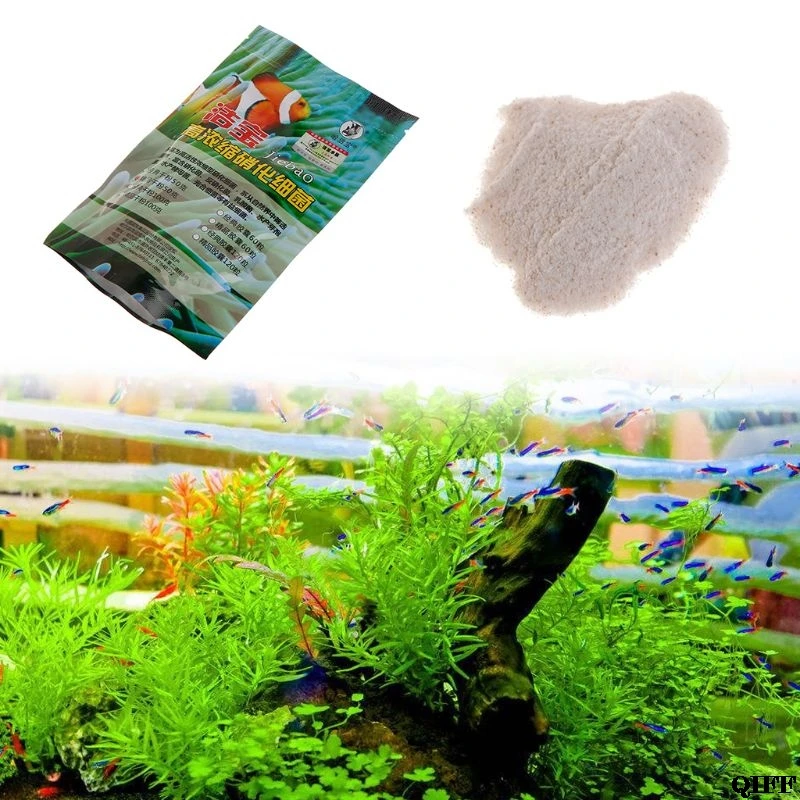 

Aquarium Nitrifying Bacteria Powder Super Concentrated 50g Dry Powder Water Quality Purifier Fish Tank Products May28