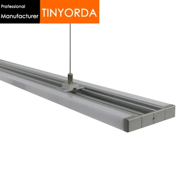 

TinyordaTH1580 5Pcs (1M Length) Led Pendant Light Profile Two Side Light Hanging profile LED Profil [Professional Manufacturer]
