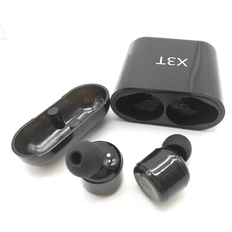 

Sport Mini Wireless Bluetooth Earbud HD Stereo Sweat proof Earphone X3T Full Touch Control TWS Headset for Smart Phone