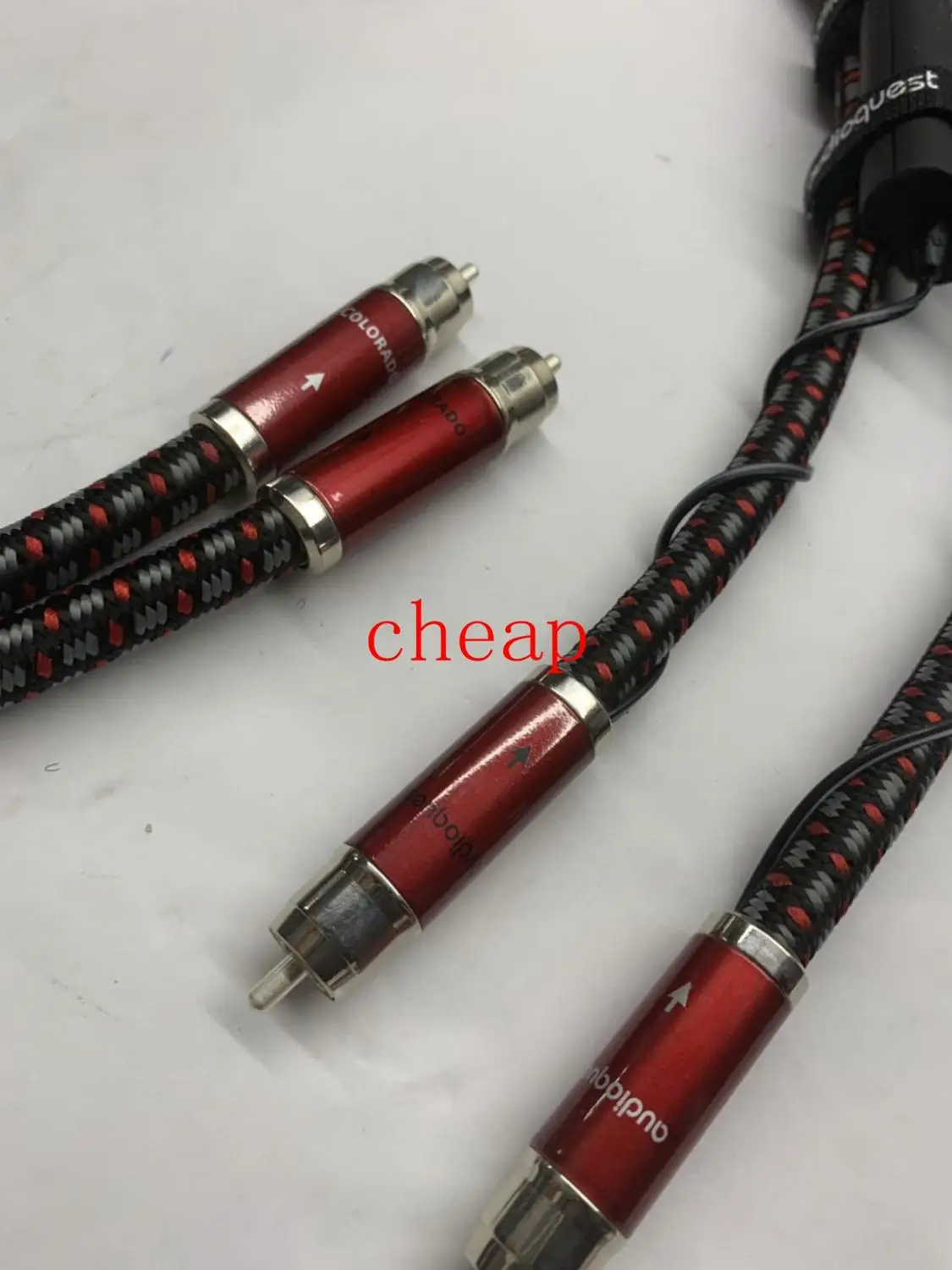 

Hi-End COLORADO RCA Interconnect Audio Cables with 72V DBS