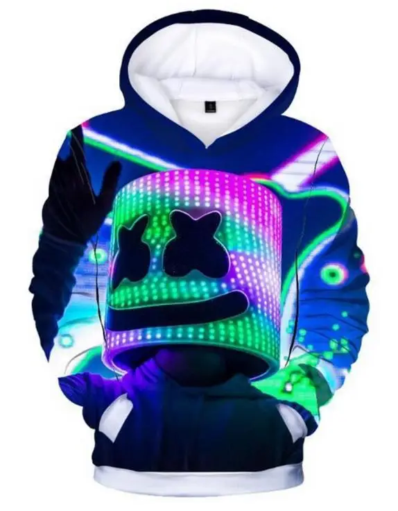 

Marshmellow T Shirt DJ Music Children Tops Marshmello Hoodie Boys T Shirt Share The Love Sweatshirt Bobo Choses 3D modis Tees