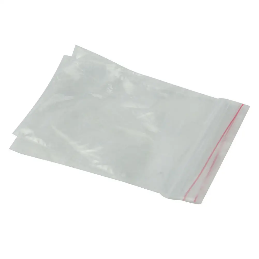 200pcs/Lot Clear Plastic Press Seal Resealable Small Cellophane Bags