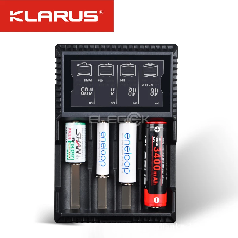 

LANBEIKA CH4S 18650 Battery Charger AA AAA 14500 26650 CRC123A C Battery Desulfator Cargador 18650 Charger EU UK AU US Adapter