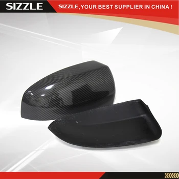 

Carbon Fiber Rear View Side Mirror Cover Add On Style For BMW X5 E70 X6 E71 2008 - 2013