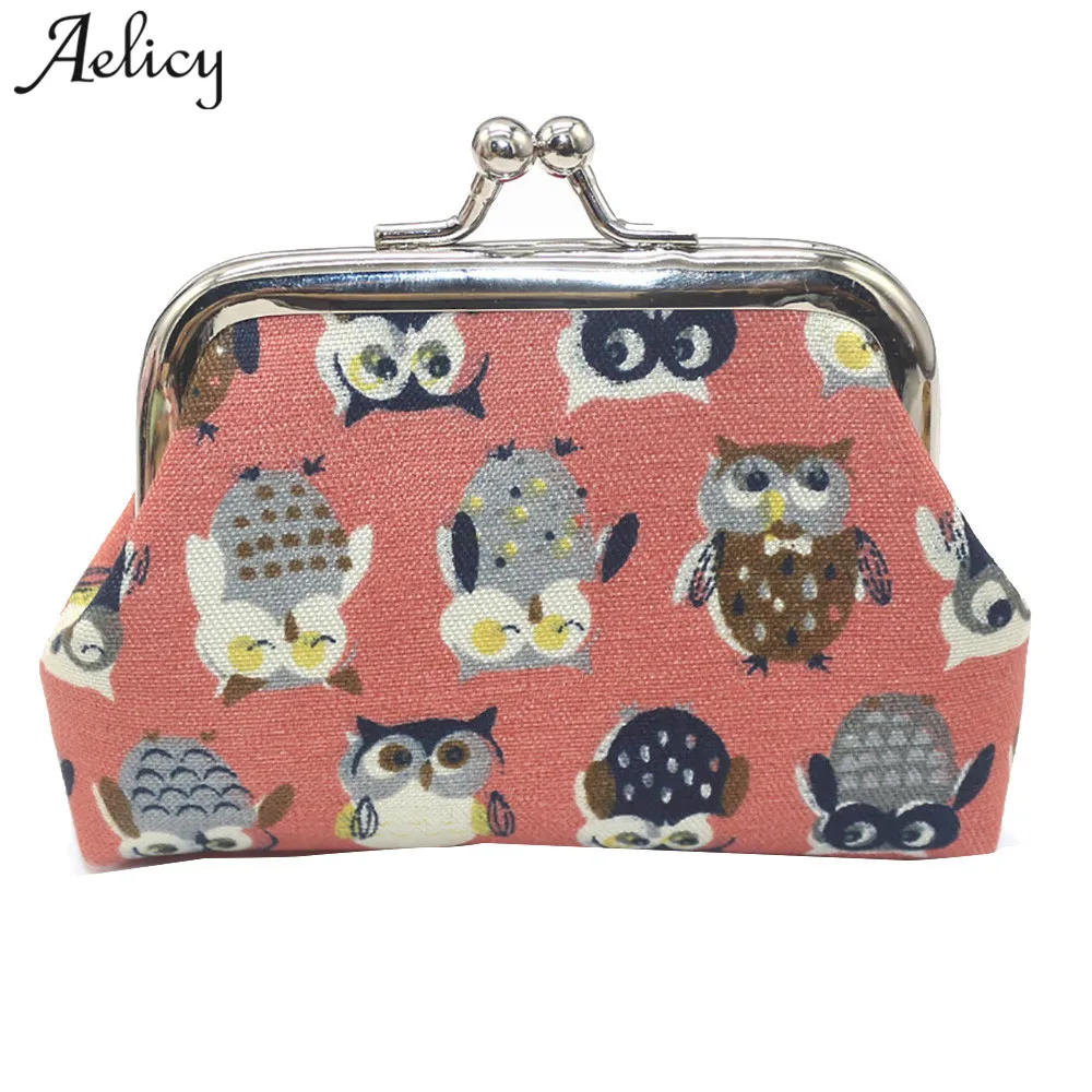 

Aelicy Woman Coin Purse Printing Lady Purse Leather Small Wallet Card Holders Female Money Change Bag Wallet Clutch Handbag