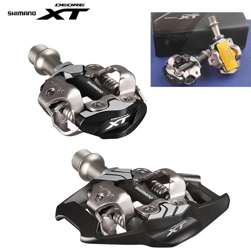 

Shimano DEORE XT PD-M8000 m8020 Self-Locking SPD Pedals MTB Bicycle Racing Bike SPD Race Pedals