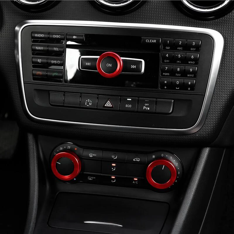 Car styling Air Conditioning heat control Switch AC Knobs