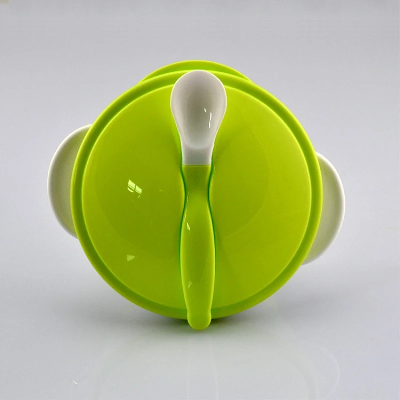 2 Pcs Solid Feeding Baby Tableware Kids Bowl Plate with A Spoon Children Dinnerware Set for Baby Food Feeding Dishes 2 Pcs Solid Feeding Baby Tableware Kids Bowl Plate with A Spoon Children Dinnerware Set for Baby Food Feeding Dishes