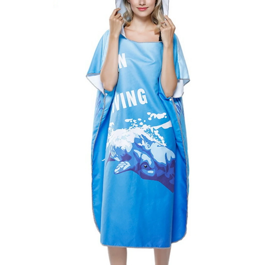 Surf Changing Robe Beach Wetsuit Changing Towel  for Pool Swim Beach Kayak Canoe Wetsuit Changing Towel Quick Dry