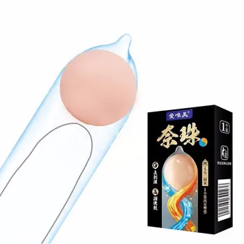 Perles préservatifs pour pénis Extender balle réutilisable pénis manchon retard durable anneau de coq préservatifs de Contraception plus sûrs pour les hommes