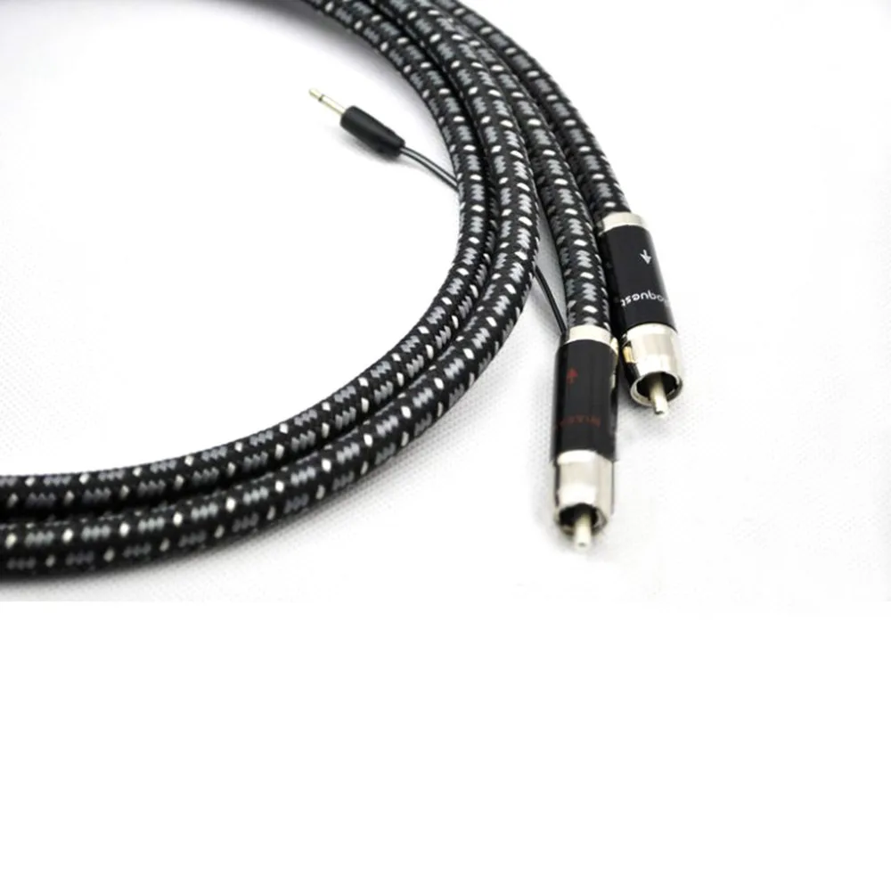 

NIAGARA RCA Interconnect audio cable with 72V DBS Pair for Amplifier CD player