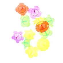 10 шт./компл. Пластик мини спиннинг детский сад один фиджет-Спиннер ручной гироспиннер игрушки случайный