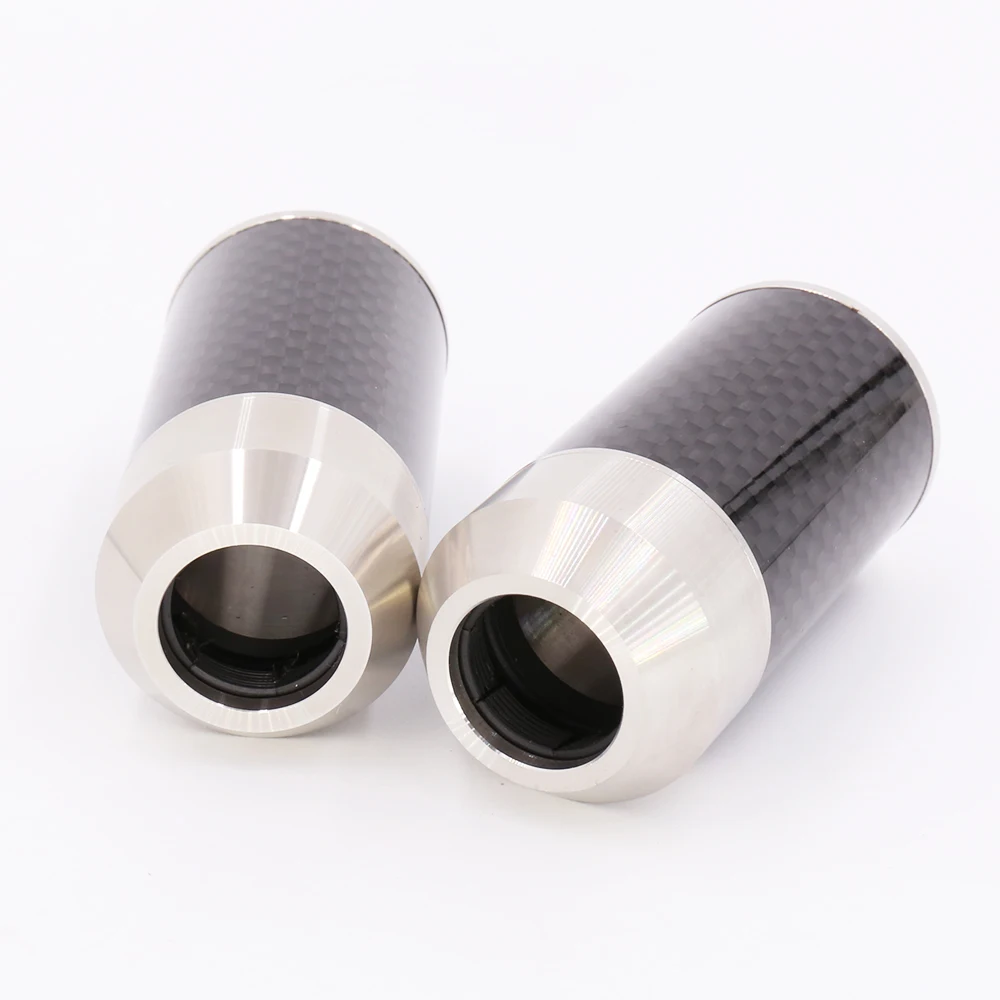 Bota de Fibra de Carbono de Aço Splitter com Áudio Frete Grátis Calças Inoxidável y Speaker Cabo Conector Splitter 4 Pcs 304 - Image 4