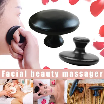 

1 Pcs Mushroom Shape Massage Stone Lava Basalt Hot Stone for Spa Massage Therapy All-shipping