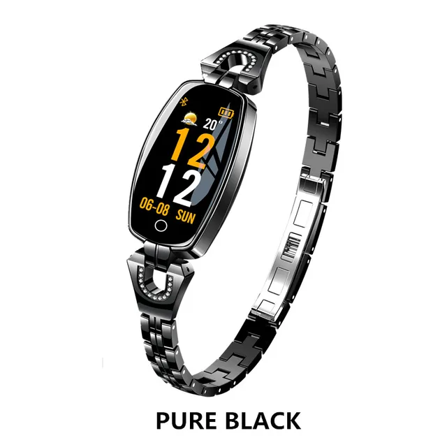 Amynikeer Smartwatch H8 Armband Hartslag Slaap Bloeddruk Monitoring Stappenteller Fitness Polsband Dames Sport Band|Smart Wristbands| - AliExpress