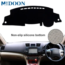 MIDOON для Toyota Highlander Kluger 2007 2008 2010 2011 2012 2013, чехлы для стайлинга автомобилей, коврик для приборной панели, солнцезащитный козырек