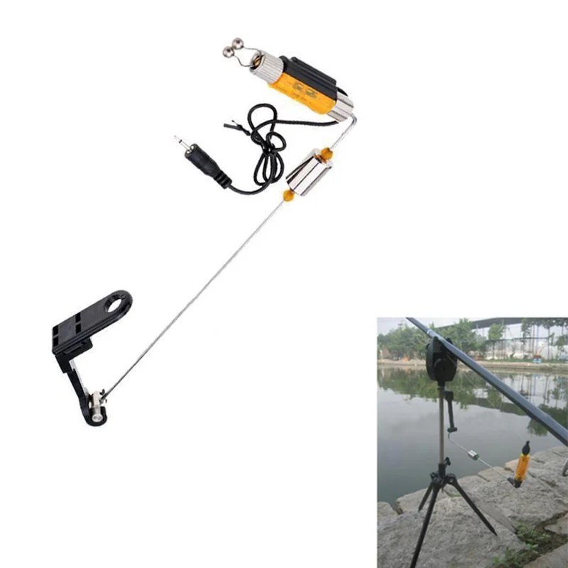 

Fishing Carp Fishing Bite Alarm Hanger Swinger LED Illuminated Indicator Durable Fish Tools Fishing Tool