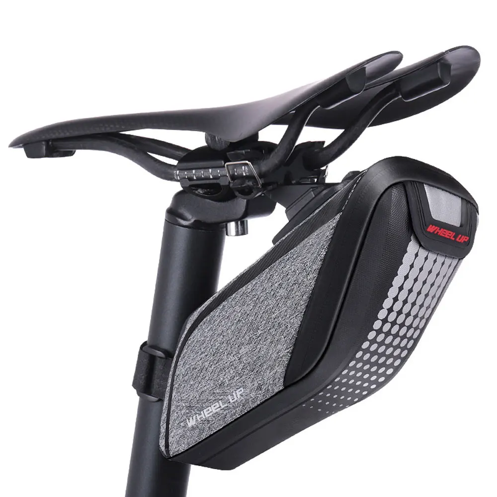 

Reflective Mountain Bike Bag Bycicle Bicycle Saddle Bag Rainproof 3D Shell Cycling Bag Rear Seatpost Bag Bolsa Bicicleta
