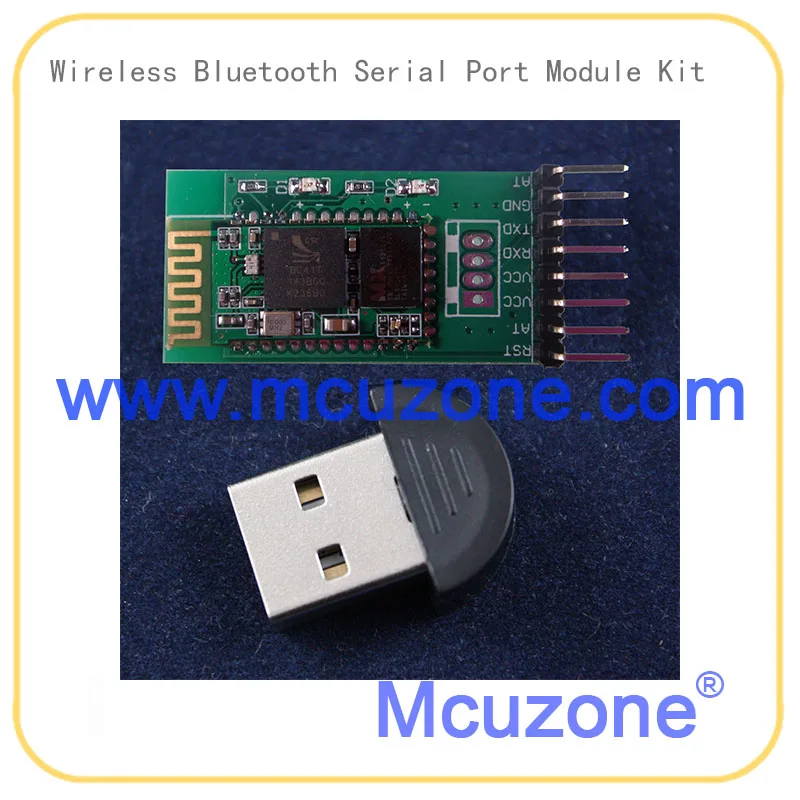 

Bluetooth COM (SPP) module with USB Dongle , Connect the MCU to the PC by wireless bluetooth