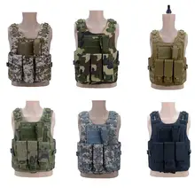 Тактический жилет мужской охотничий жилет военный камуфляж для вылазок тренировочный CS жилет Защитный Водонепроницаемый модульный жилет безопасности