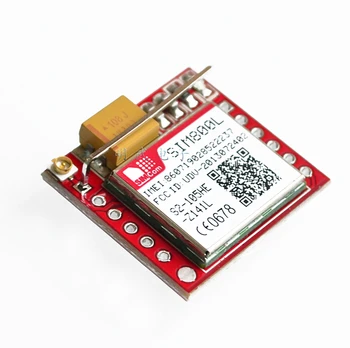 

10pcs Smallest SIM800L GPRS GSM Module MicroSIM Card Core BOard Quad-band TTL Serial Port