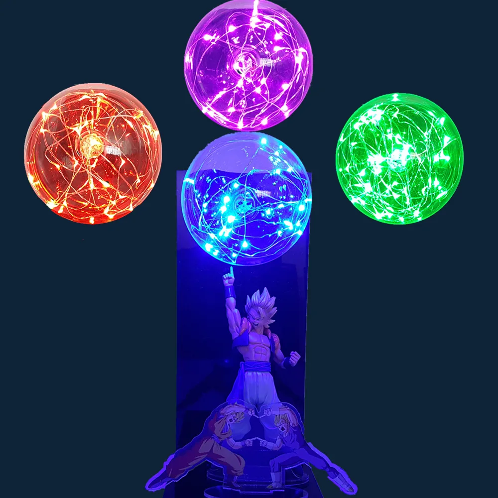 Dragon Ball Lamp Gogeta Led Night Lights Bulb Lampara Dragon Ball Z