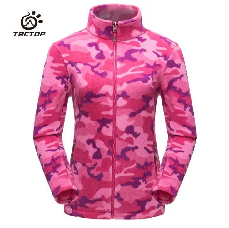 

Winter Women Hiking Fleece Jacket outdoor Windproof Warm Skiing Camping Jacket Thermal Fleece Pullover fishing Sports jacket