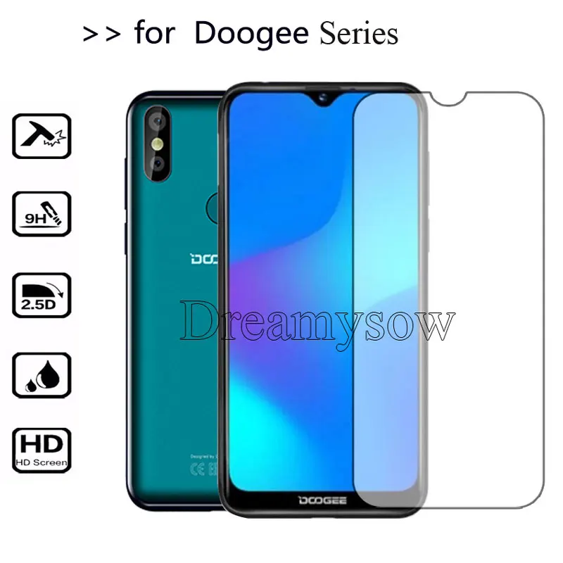 

9H Protective Tempered Glass For Doogee Y8 X100 N10 X80 X70 X50 X53 Y200 F5 F3 Screen Protector Film For DOOGEE Y8 y8 Y 8 Glass