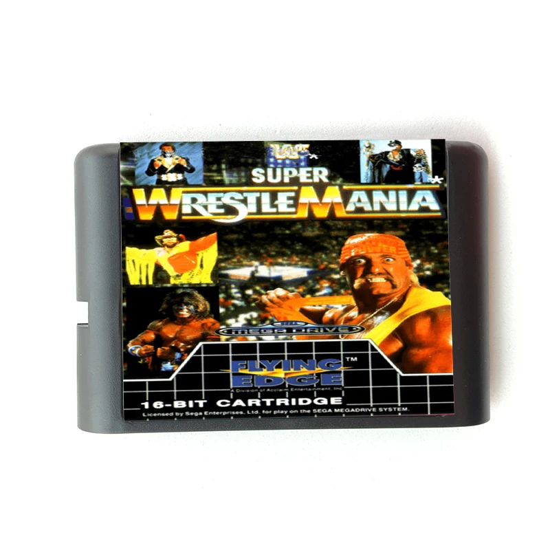 16 бит MD карта памяти Wretle Mania для Sega Mega Drive 2 SEGA Genesis Megadrive|Картриджи| |