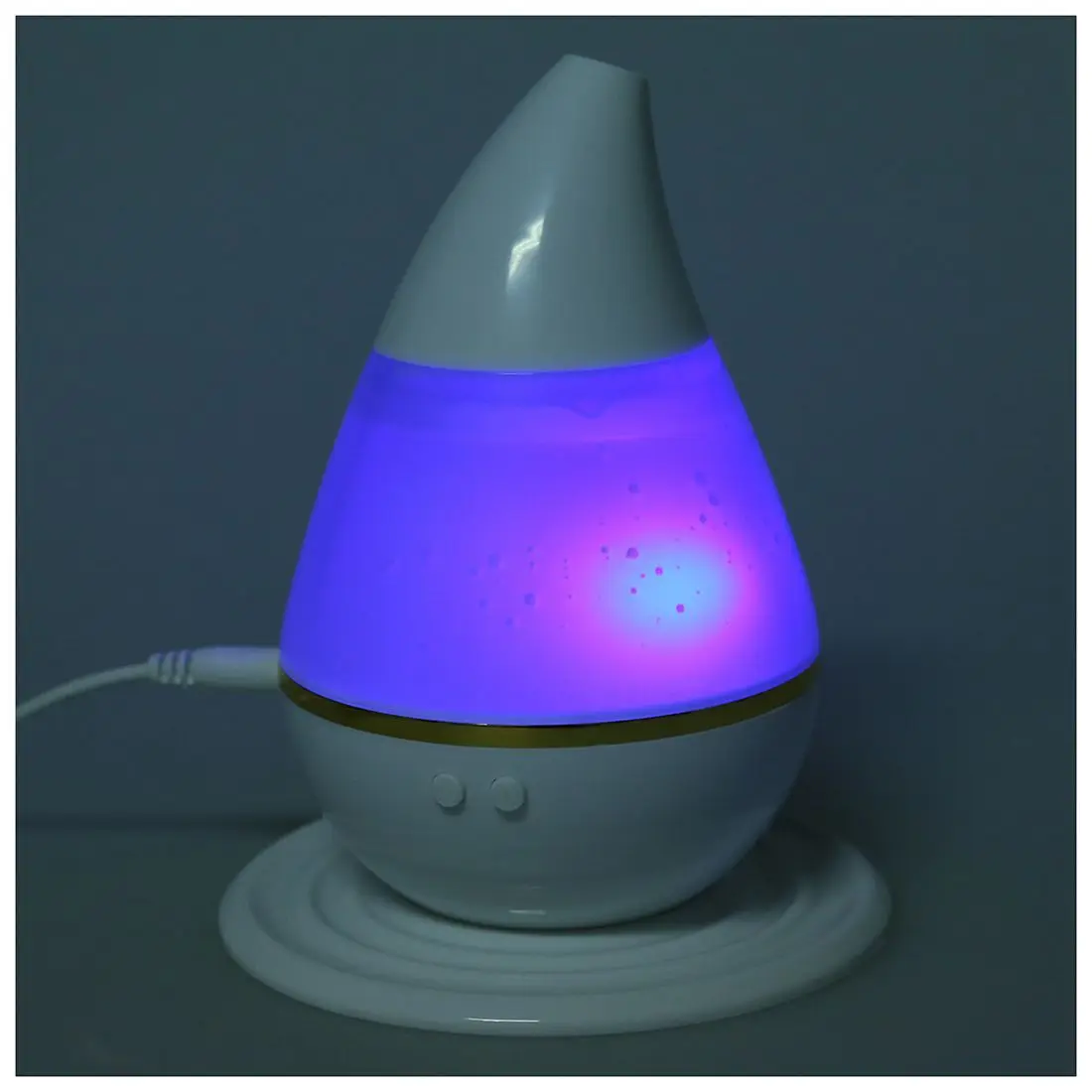 

LED USB Ultrasonic Humidifier Diffuser Rainbow Of Flavours 250ml