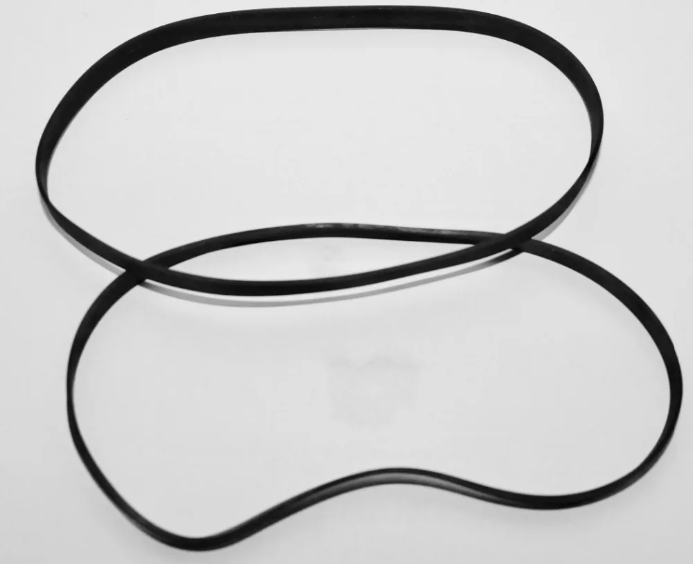 

20pcs Fold Length:115mm Thickness:0.6mm Width:5mm Card Seat Audio Belt Recorder Drive Transmission Belt